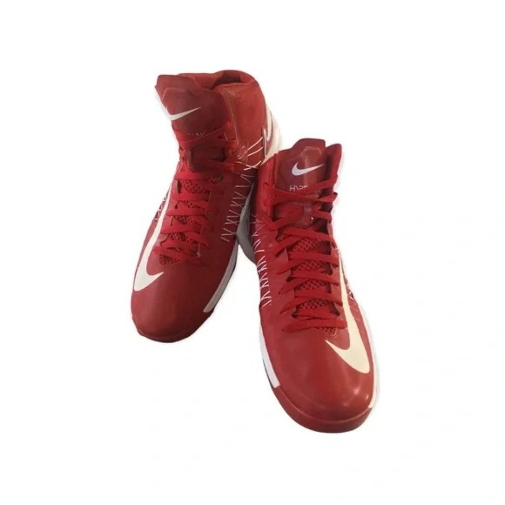 SOLD! Nike Hyperdunk 2012 basketball shoe red/white Size 16 - Picture 3 of 16